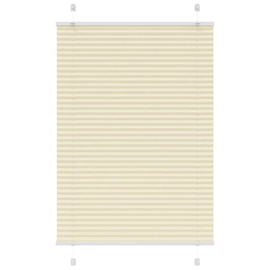 Plissee Creme 85x150 cm Stoffbreite 84,4 cm Polyester