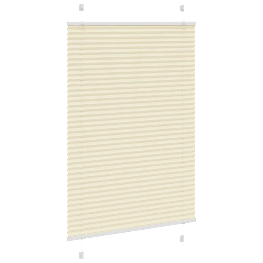 Plissee Creme 85x150 cm Stoffbreite 84,4 cm Polyester