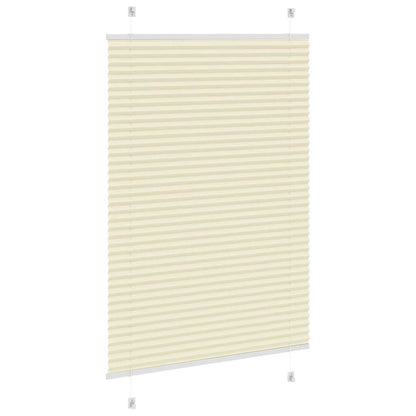 Plissee Creme 85x150 cm Stoffbreite 84,4 cm Polyester