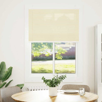 Plissee Creme 90x150 cm Stoffbreite 89,4 cm Polyester