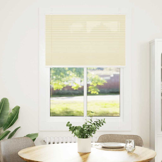 Plissee Creme 90x150 cm Stoffbreite 89,4 cm Polyester