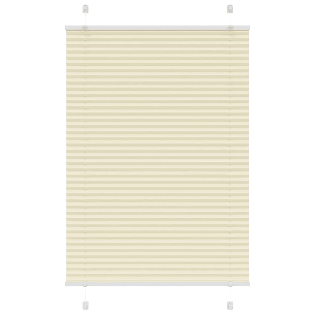 Plissee Creme 90x150 cm Stoffbreite 89,4 cm Polyester