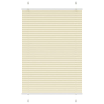 Plissee Creme 95x150 cm Stoffbreite 94,4 cm Polyester