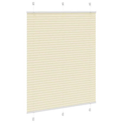 Plissee Creme 105x150 cm Stoffbreite 104,4 cm Polyester