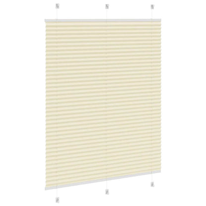 Plissee Creme 105x150 cm Stoffbreite 104,4 cm Polyester