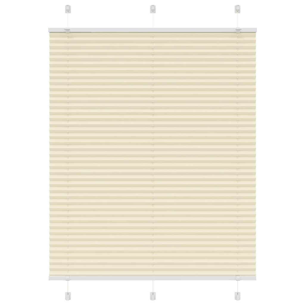 Plissee Creme 110x150 cm Stoffbreite 109,4 cm Polyester