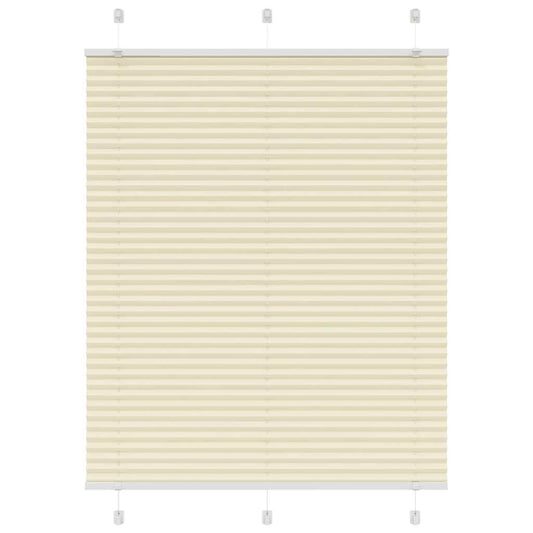 Plissee Creme 110x150 cm Stoffbreite 109,4 cm Polyester