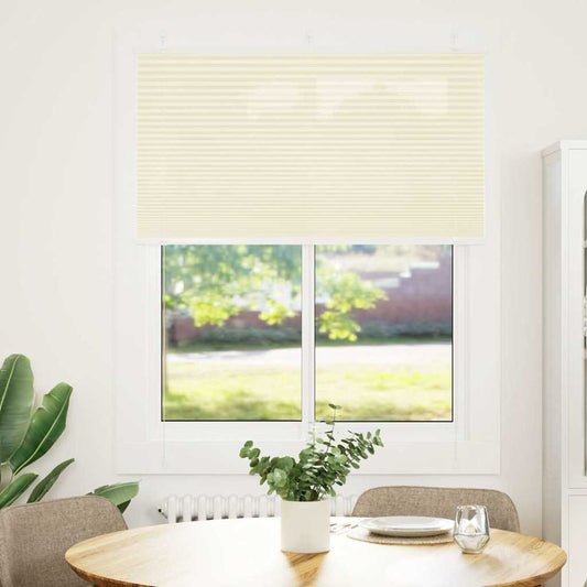 Plissee Creme 110x150 cm Stoffbreite 109,4 cm Polyester