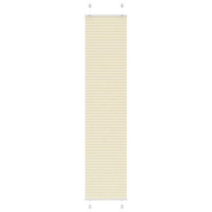 Plissee Creme 50x200 cm Stoffbreite 49,4 cm Polyester
