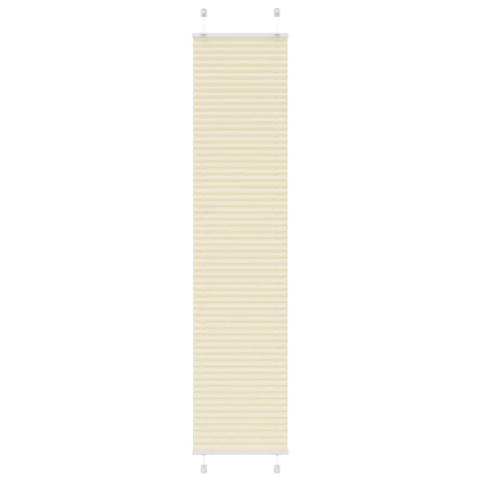 Plissee Creme 50x200 cm Stoffbreite 49,4 cm Polyester