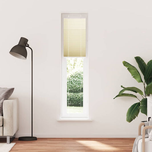 Plissee Creme 50x200 cm Stoffbreite 49,4 cm Polyester