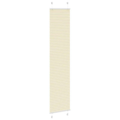 Plissee Creme 50x200 cm Stoffbreite 49,4 cm Polyester
