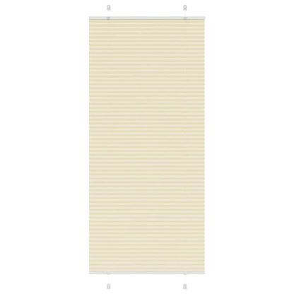 Plissee Creme 90x200 cm Stoffbreite 89,4 cm Polyester