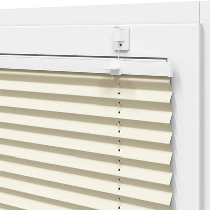 Plissee Creme 90x200 cm Stoffbreite 89,4 cm Polyester