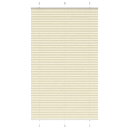 Plissee Creme 120x200 cm Stoffbreite 119,4 cm Polyester