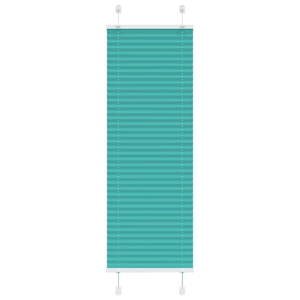 Plissee Petrolgrün 40x150 cm Stoffbreite 39,4 cm Polyester