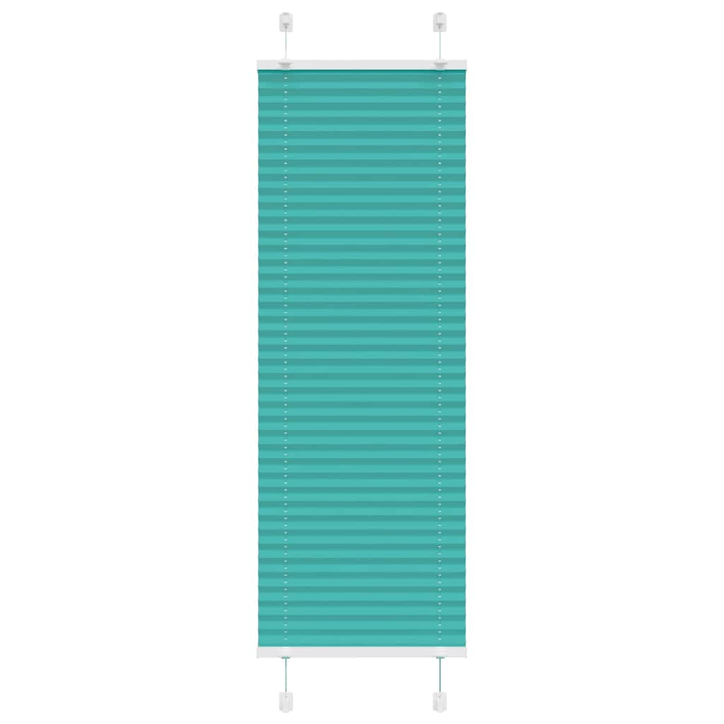 Plisseret Petrol Grøn 45x150 cm Stof Bredde 44,4 cm Polyester
