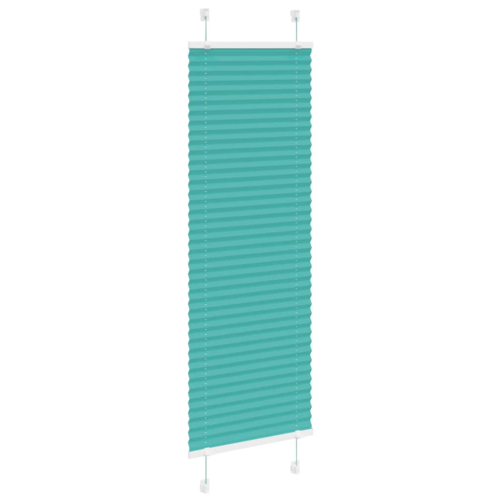 Plisseret Petrol Grøn 45x150 cm Stof Bredde 44,4 cm Polyester