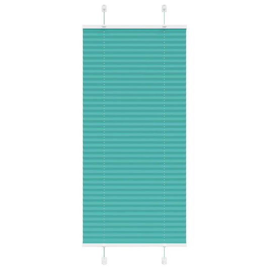 Plissee Petrolgrün 55x150 cm Stoffbreite 54,4 cm Polyester