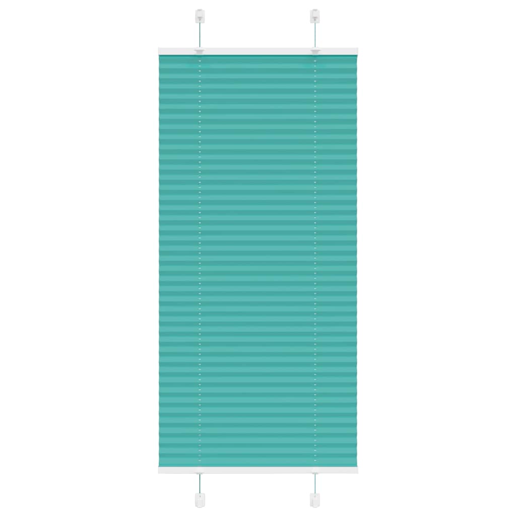 Plissee Petrolgrün 60x150 cm Stoffbreite 59,4 cm Polyester