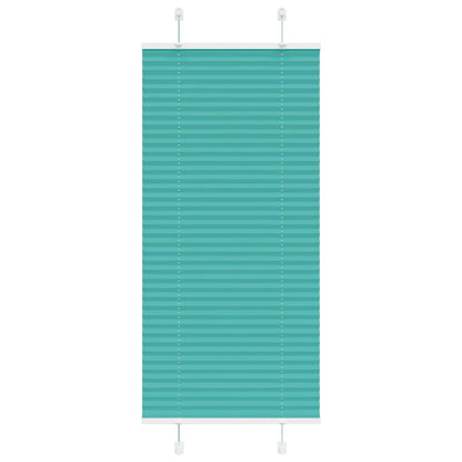 Plissee Petrolgrün 60x150 cm Stoffbreite 59,4 cm Polyester