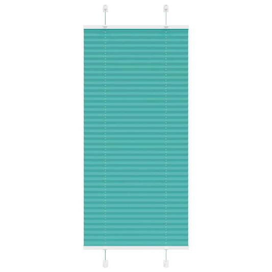 Plissee Petrolgrün 60x150 cm Stoffbreite 59,4 cm Polyester