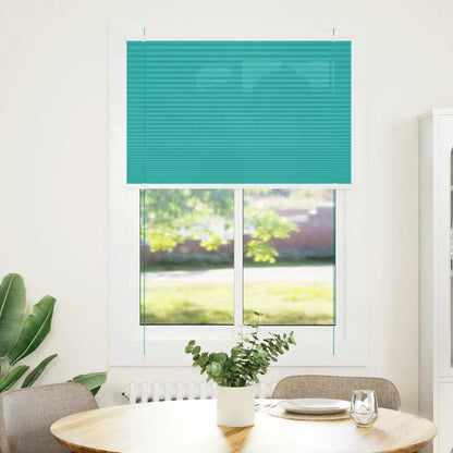 Plisseret Petrol Grøn 100x150 cm Stof Bredde 99,4 cm Polyester