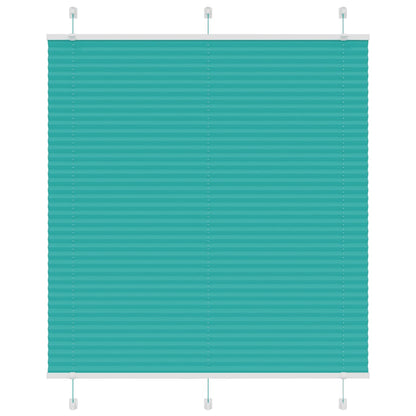 Plisseret benzingrøn 120x150 cm Stofbredde 119,4 cm Polyester