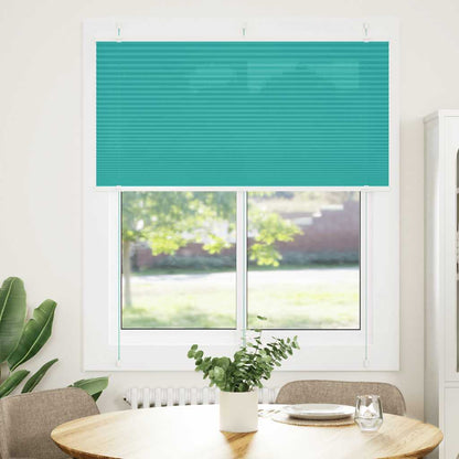Plisseret benzingrøn 120x150 cm Stofbredde 119,4 cm Polyester