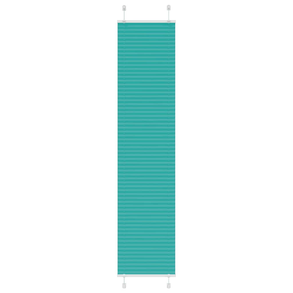Plisseret Petrol Grøn 45x200 cm Stof Bredde 44,4 cm Polyester