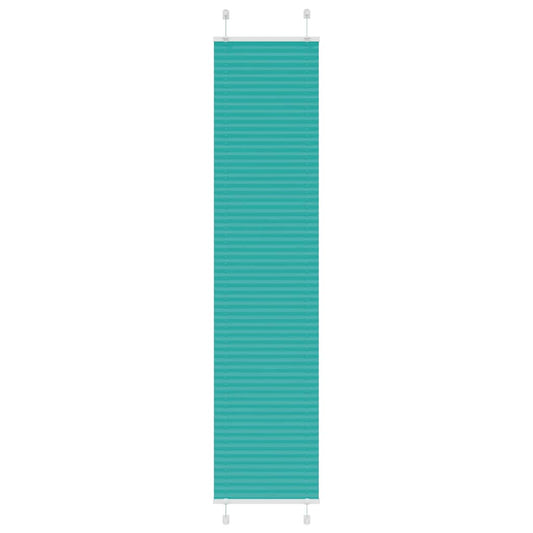 Plissee Petrolgrün 45x200 cm Stoffbreite 44,4 cm Polyester