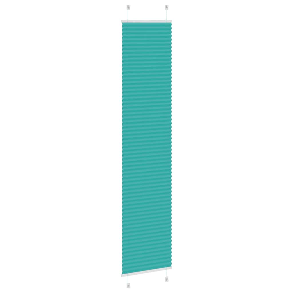 Plisseret Petrol Grøn 45x200 cm Stof Bredde 44,4 cm Polyester