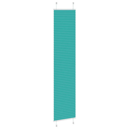 Plisseret Petrol Grøn 45x200 cm Stof Bredde 44,4 cm Polyester