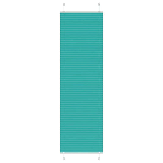 Plissee Petrolgrün 60x200 cm Stoffbreite 59,4 cm Polyester
