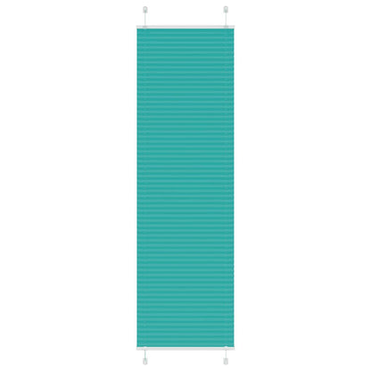 Plissee Petrolgrün 65x200 cm Stoffbreite 64,4 cm Polyester