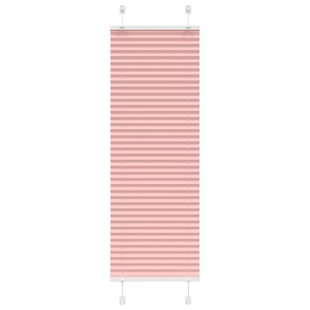 Plissee Rosa 45x100 cm Stoffbreite 44,4 cm Polyester