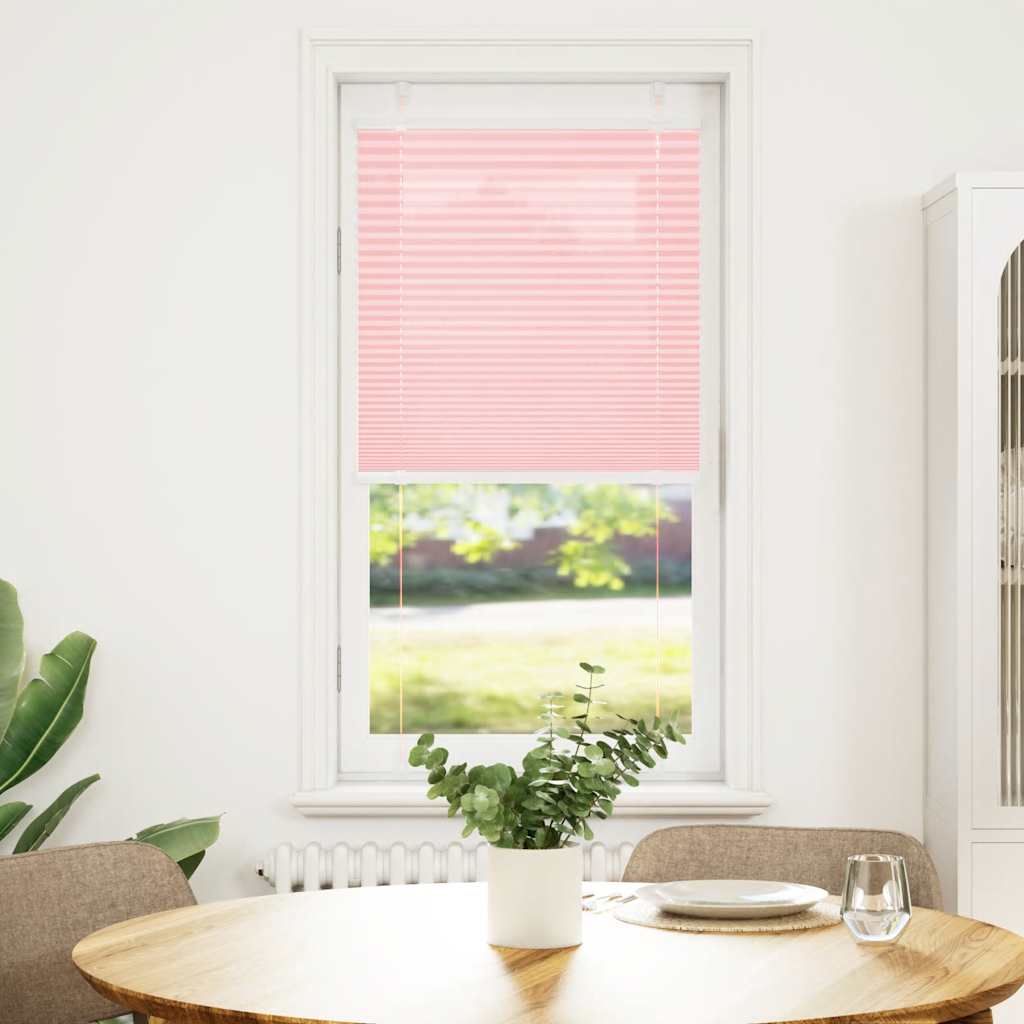 Plisseret Pink 60x100 cm Stofbredde 59,4 cm Polyester