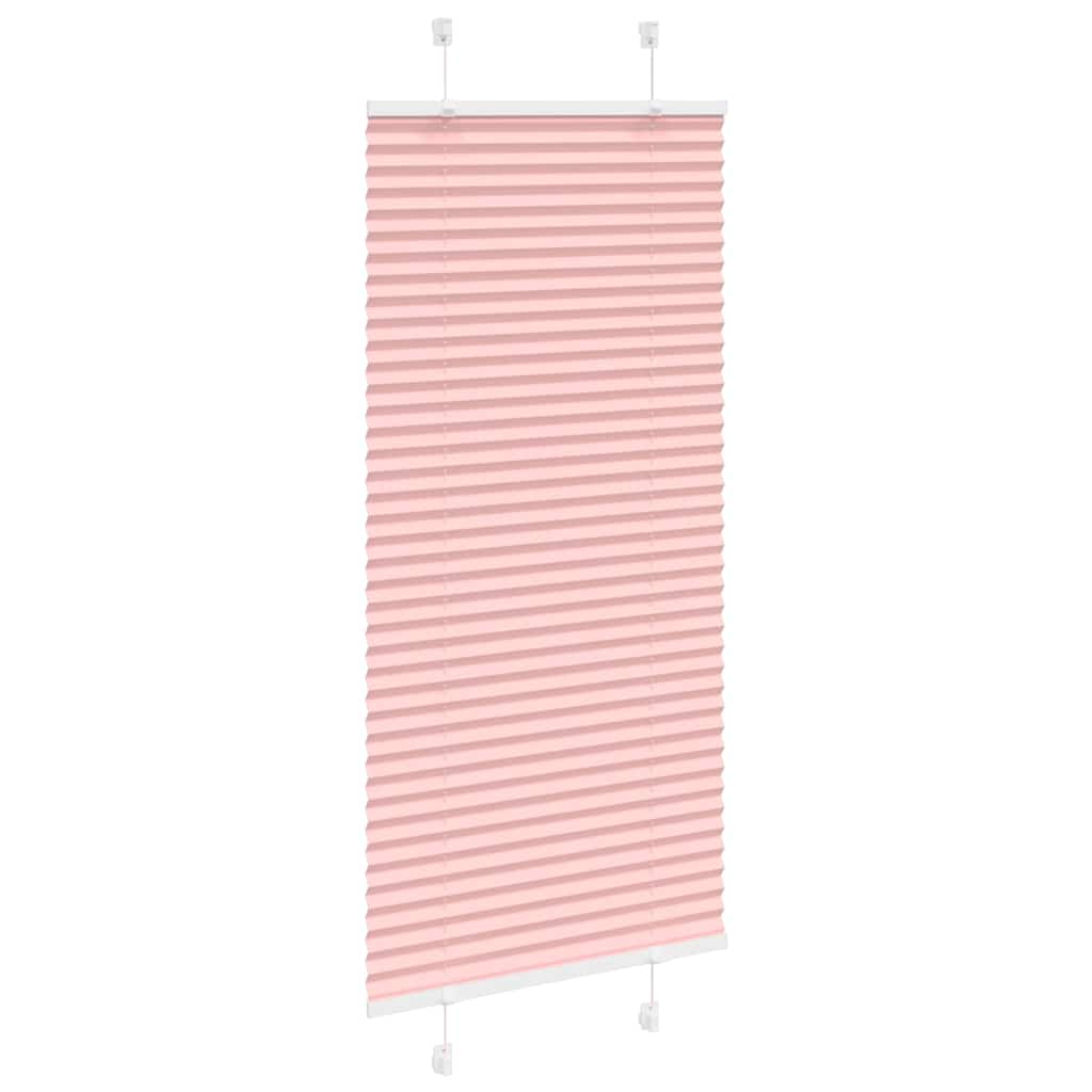 Plisseret Pink 60x100 cm Stofbredde 59,4 cm Polyester