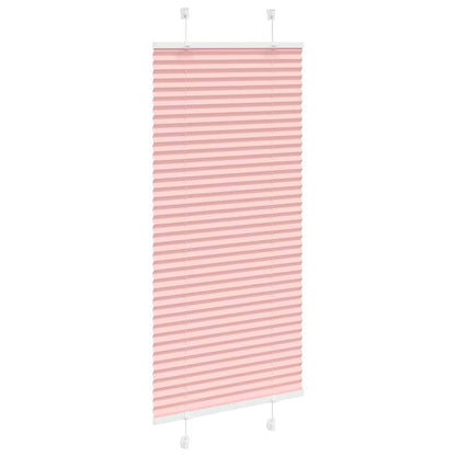 Plisseret Pink 60x100 cm Stofbredde 59,4 cm Polyester