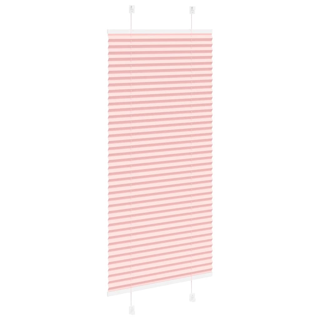 Plisseret Pink 60x100 cm Stofbredde 59,4 cm Polyester