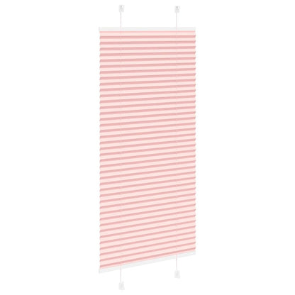 Plisseret Pink 60x100 cm Stofbredde 59,4 cm Polyester