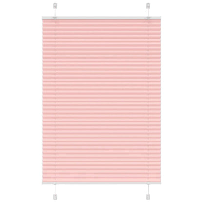 Plisseret Pink 95x100 cm Stofbredde 94,4 cm Polyester