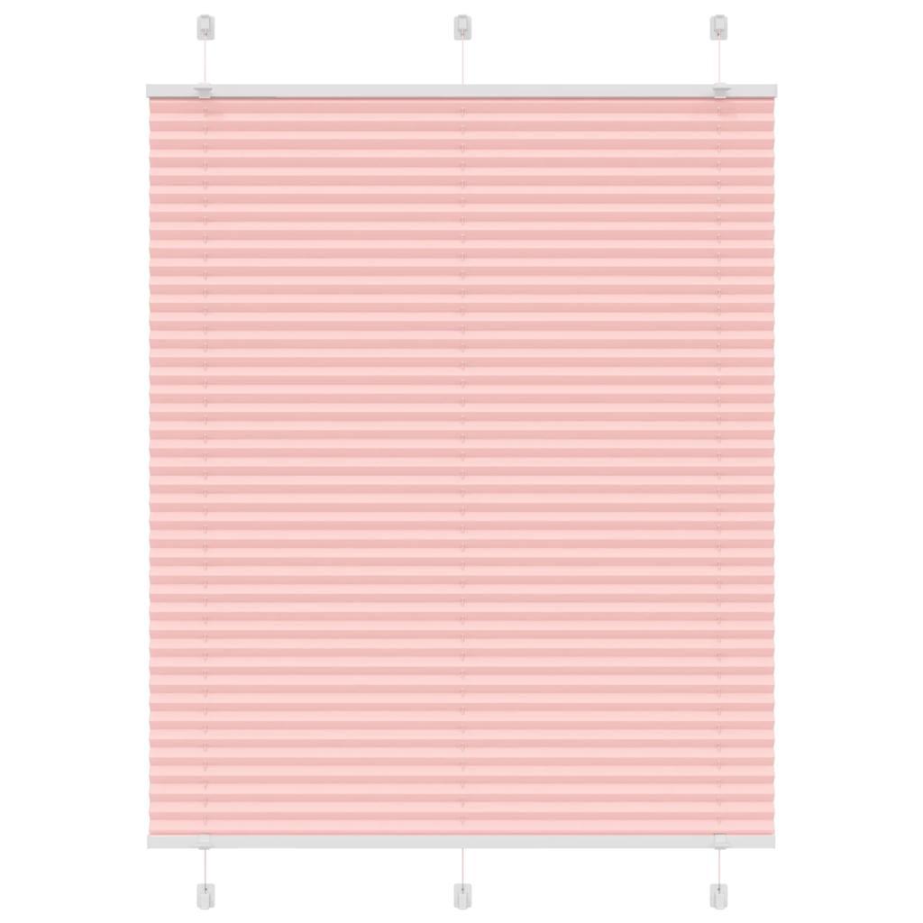 Plissee Rosa 105x100 cm Stoffbreite 104,4 cm Polyester