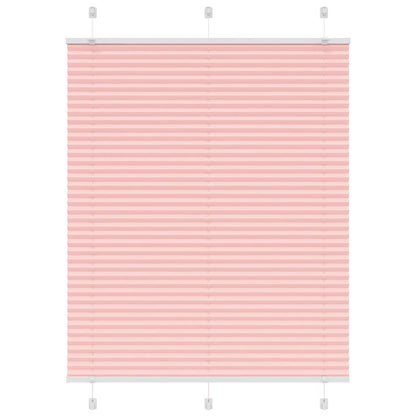 Plissee Rosa 105x100 cm Stoffbreite 104,4 cm Polyester