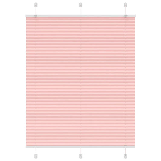 Plissee Rosa 105x100 cm Stoffbreite 104,4 cm Polyester