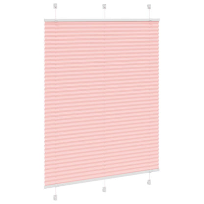 Plissee Rosa 105x100 cm Stoffbreite 104,4 cm Polyester