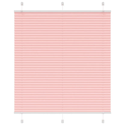 Plissee Rosa 120x100 cm Stoffbreite 119,4 cm Polyester