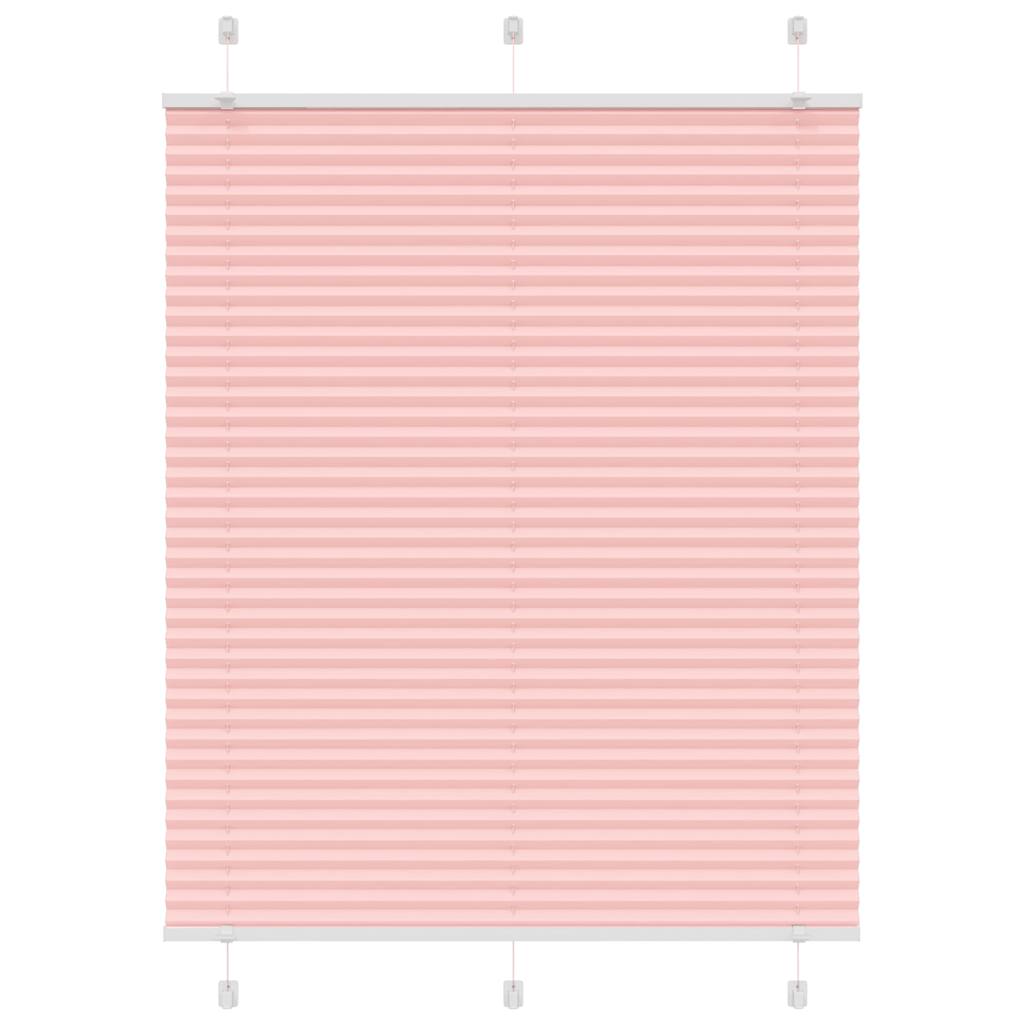 Plissee Rosa 105x150 cm Stoffbreite 104,4 cm Polyester