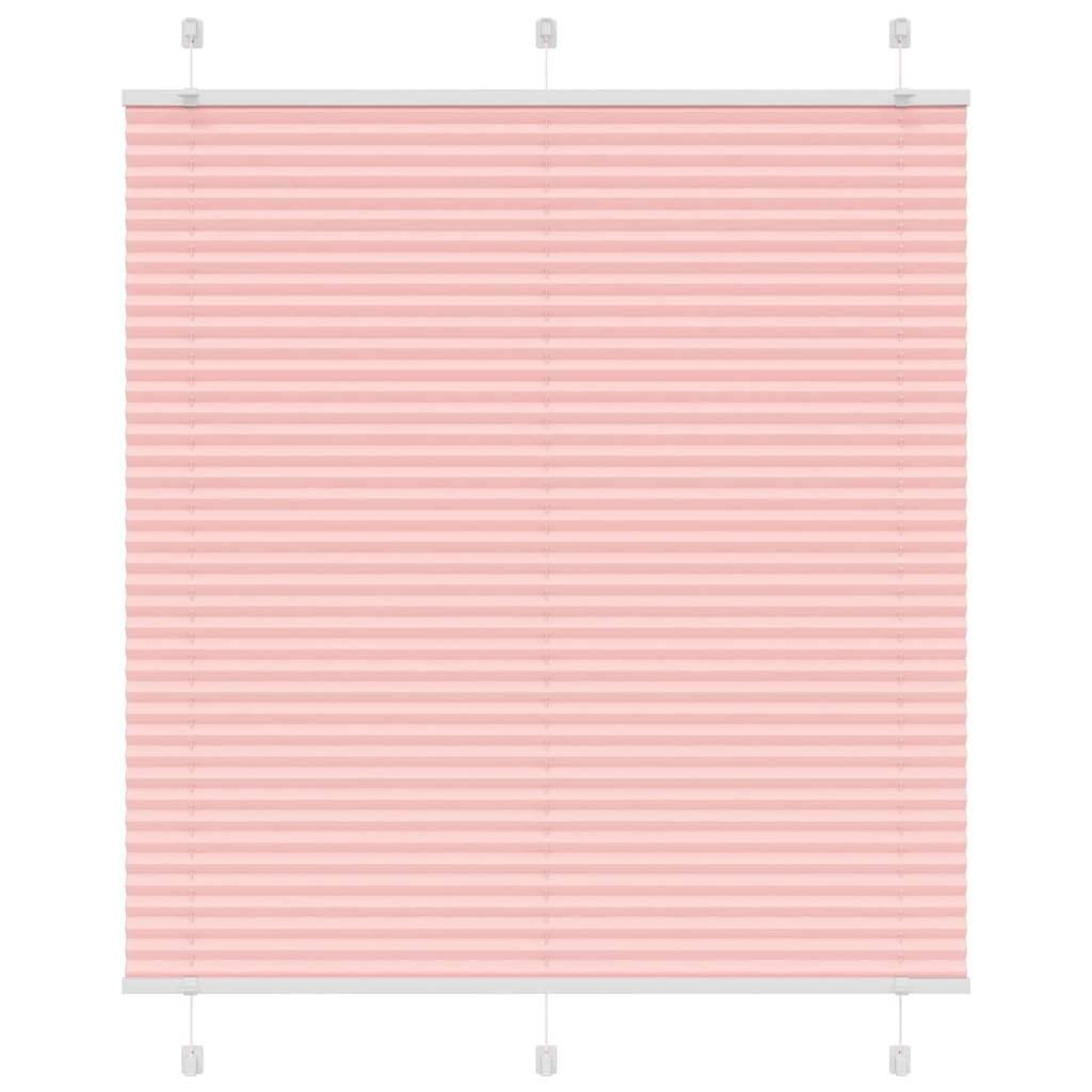 Plissee Rosa 120x150 cm Stoffbreite 119,4 cm Polyester