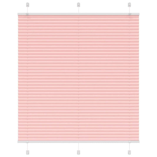 Plissee Rosa 120x150 cm Stoffbreite 119,4 cm Polyester